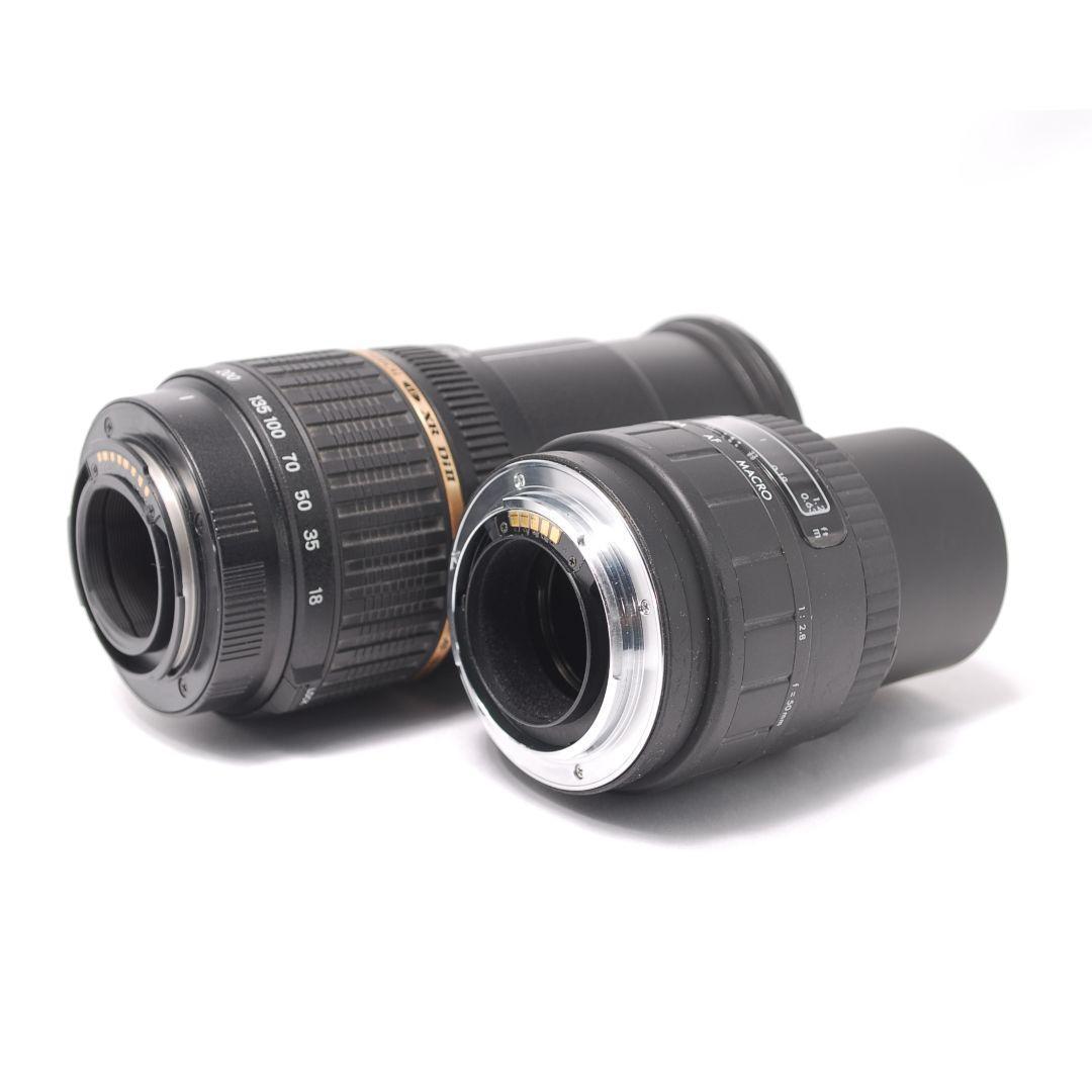 ❤即購入1000円OFF❤ ソニー α700 マクロ単焦点 × 高倍率レンズ
