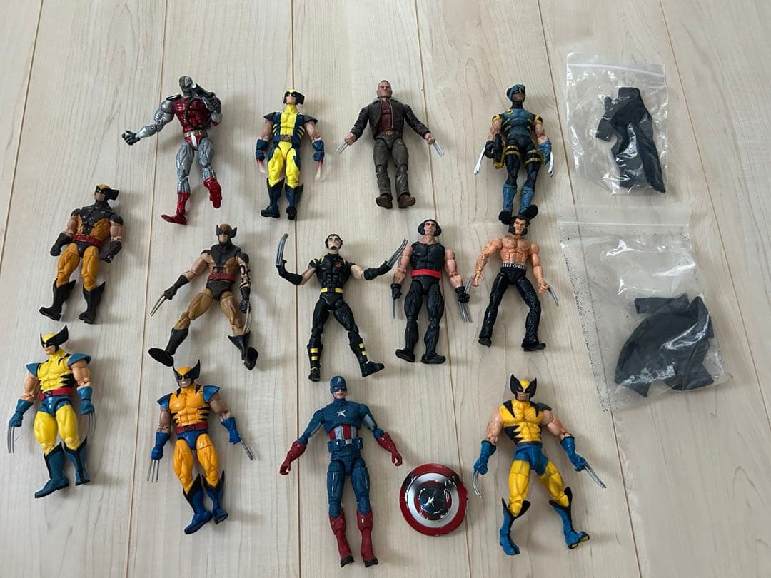 マーベルレジェンド ウルヴァリン フィギュア 13体セット