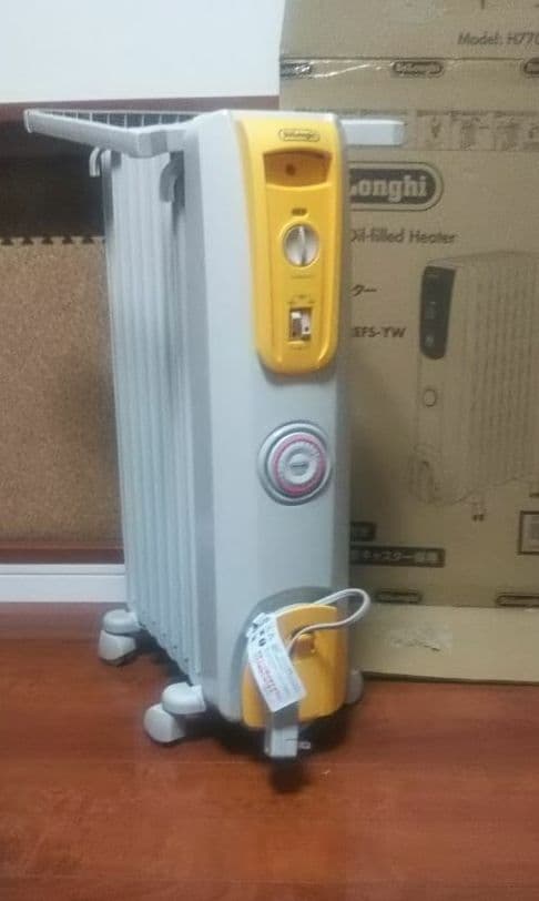 じん～わり暖める、デロンギ オイルヒーター