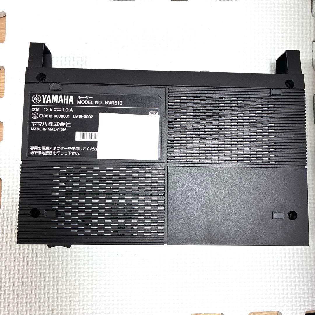 中古動作品YAMAHA NVR510 VPNルーター　#G