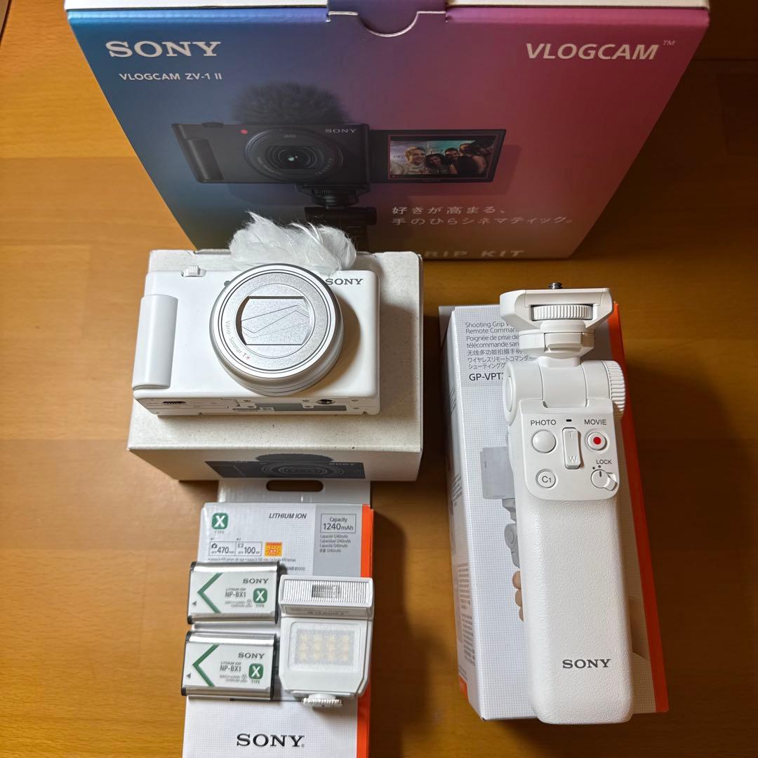 SONY VLOGCAM ZV-1 II ZV-1M2 グリップキット コンデジ