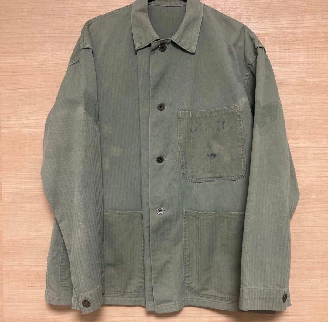実物　USMC 40s ヘリンボーンジャケット　p-41 p-44 ハルキの古着