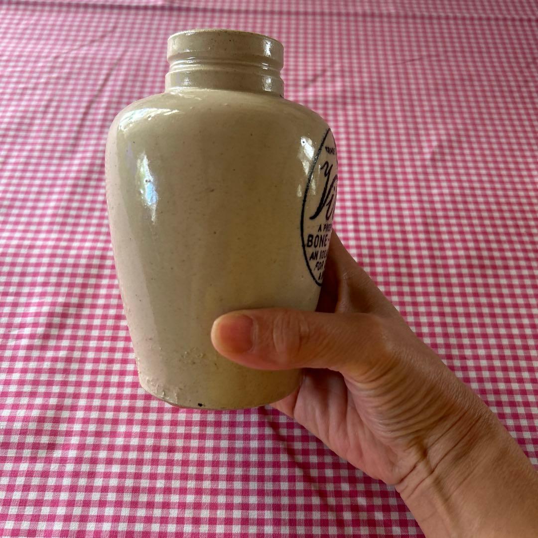 イギリスアンティーク　ヴァイロール　　骨にぎり大小セット