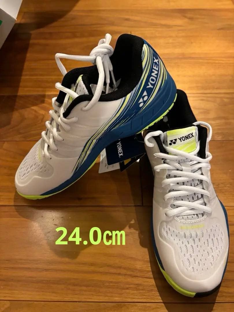 ヨネックス　エアラスダッシュ　24.0㎝　ソフトテニス　シューズ　新品未使用