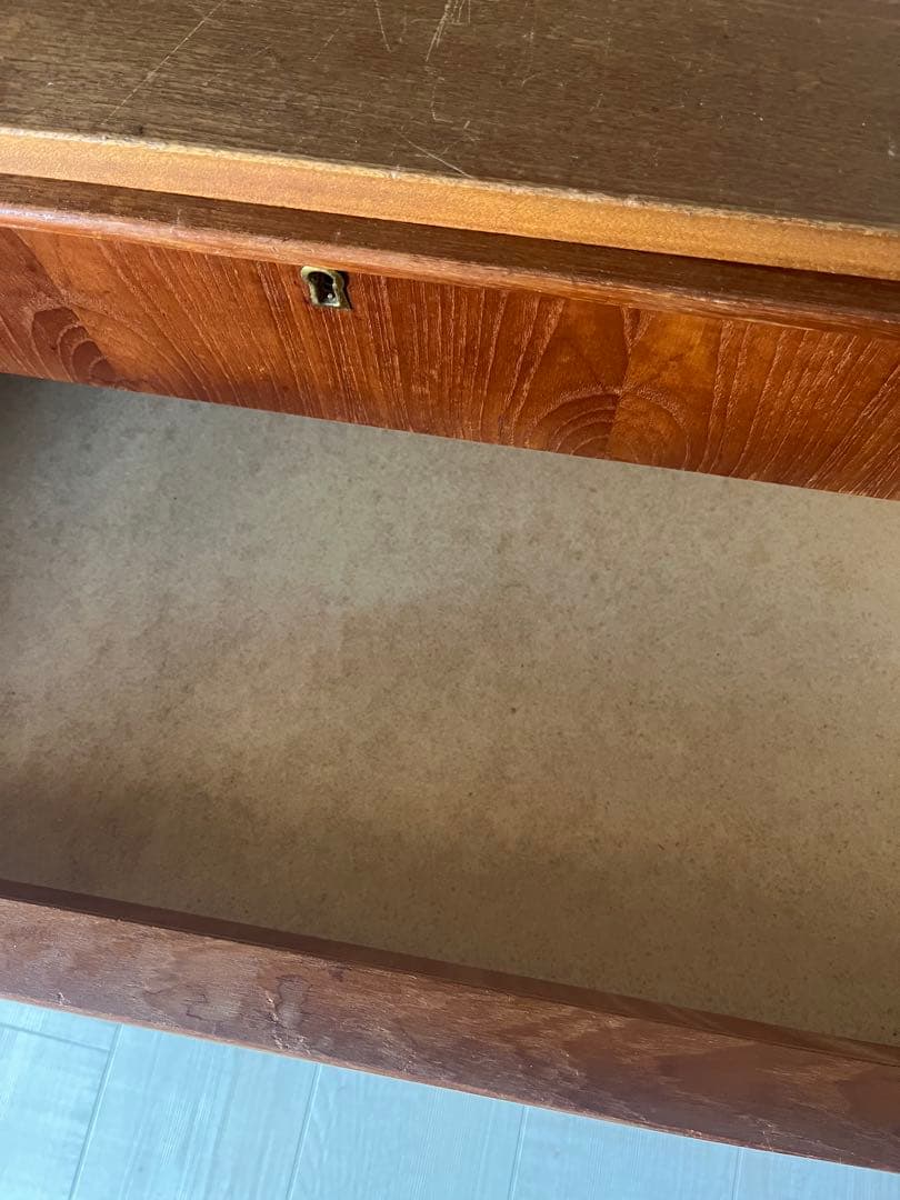 60-70年代 北欧 ビンテージ デンマーク製 4段 チェスト チーク