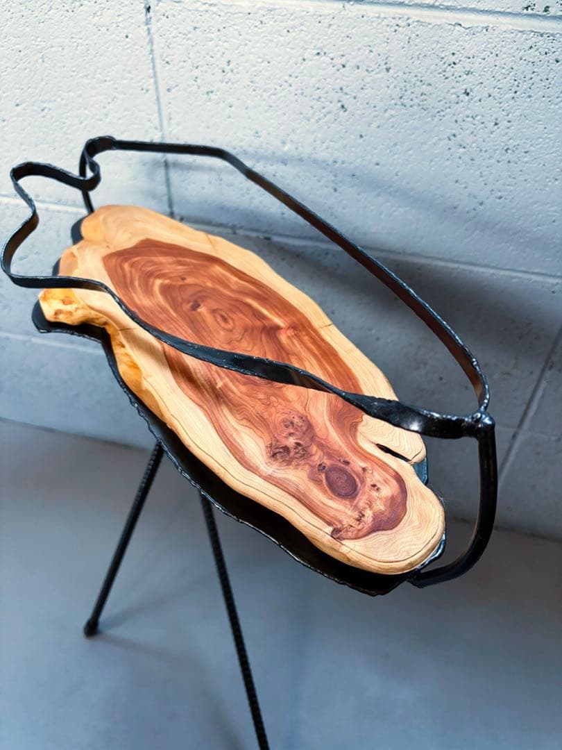 貝塚伊吹サイドテーブル観葉植物一輪挿し花台コーヒーテーブルナイトテーブル