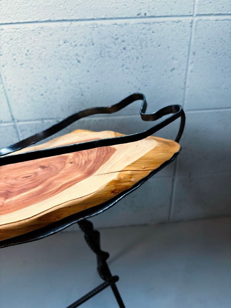 貝塚伊吹サイドテーブル観葉植物一輪挿し花台コーヒーテーブルナイトテーブル