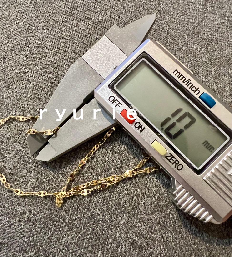 18金K18ネックレス　ユニセックス50センチ