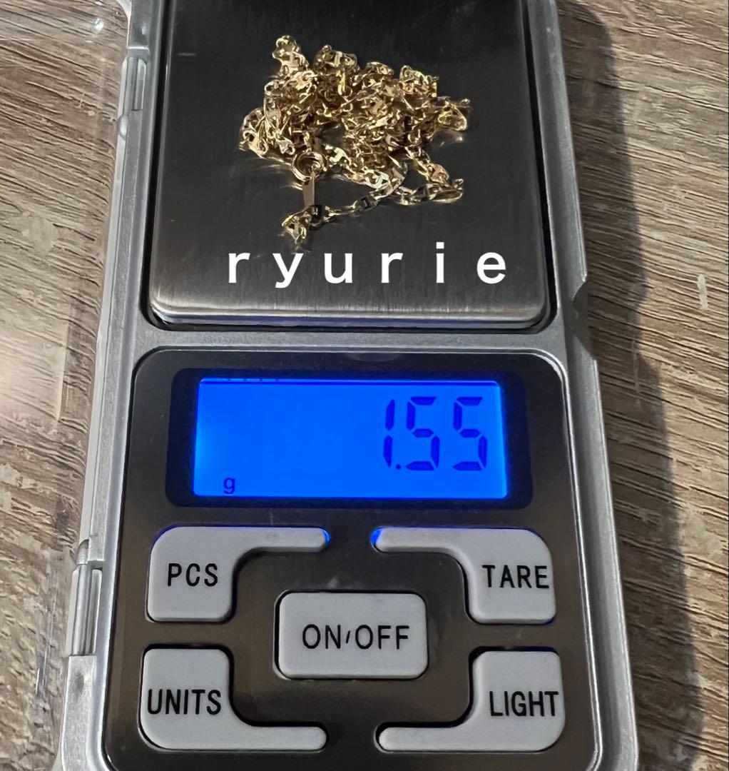 18金K18ネックレス　ユニセックス50センチ