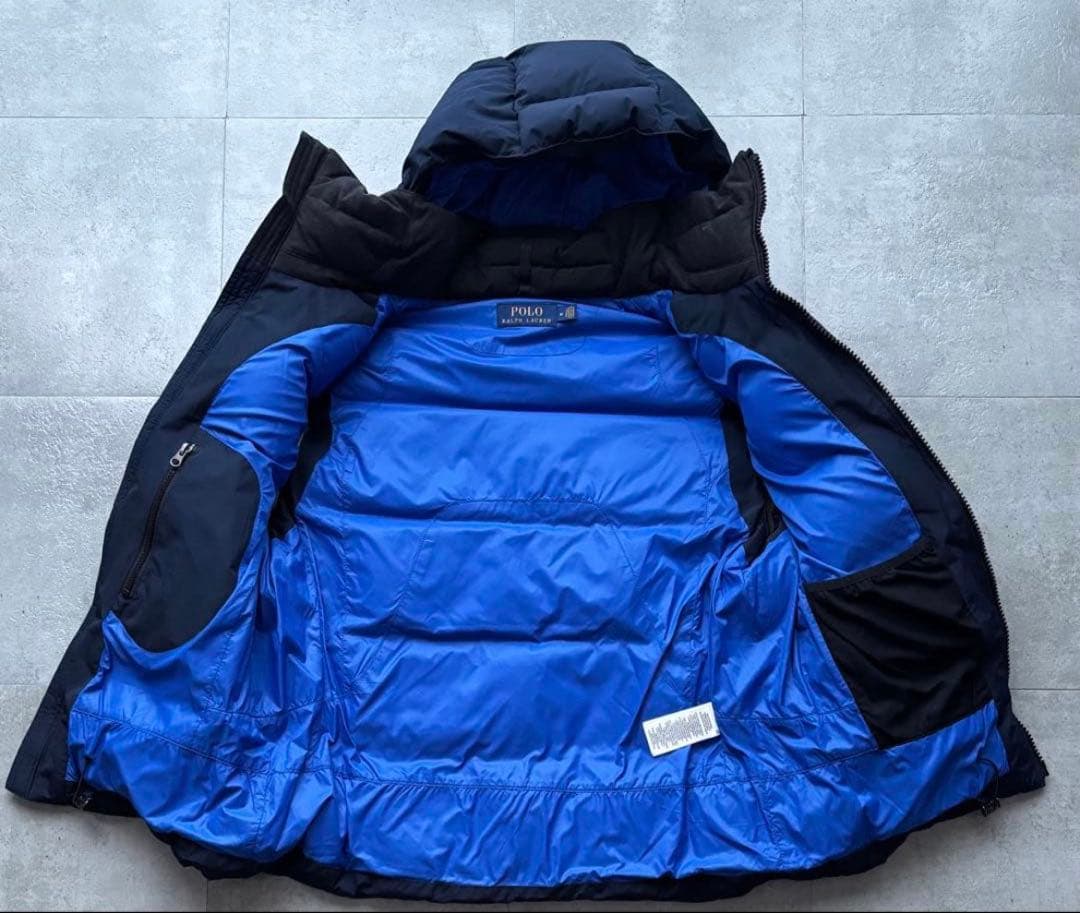 【清水】ポロ ラルフローレン フード付きダウンベスト XS