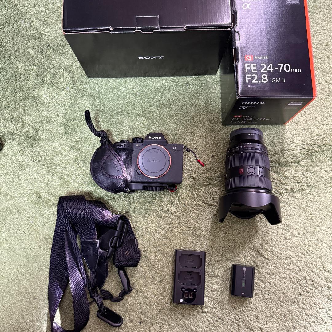 【美品】SONY α7iv + FE 24-70mm F2.8 GM ll
