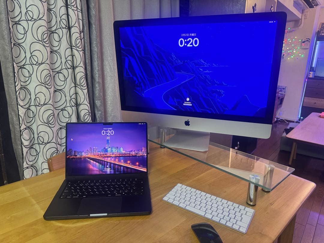 MacBook Pro M4 14インチ&iMac 27インチ2020 セット