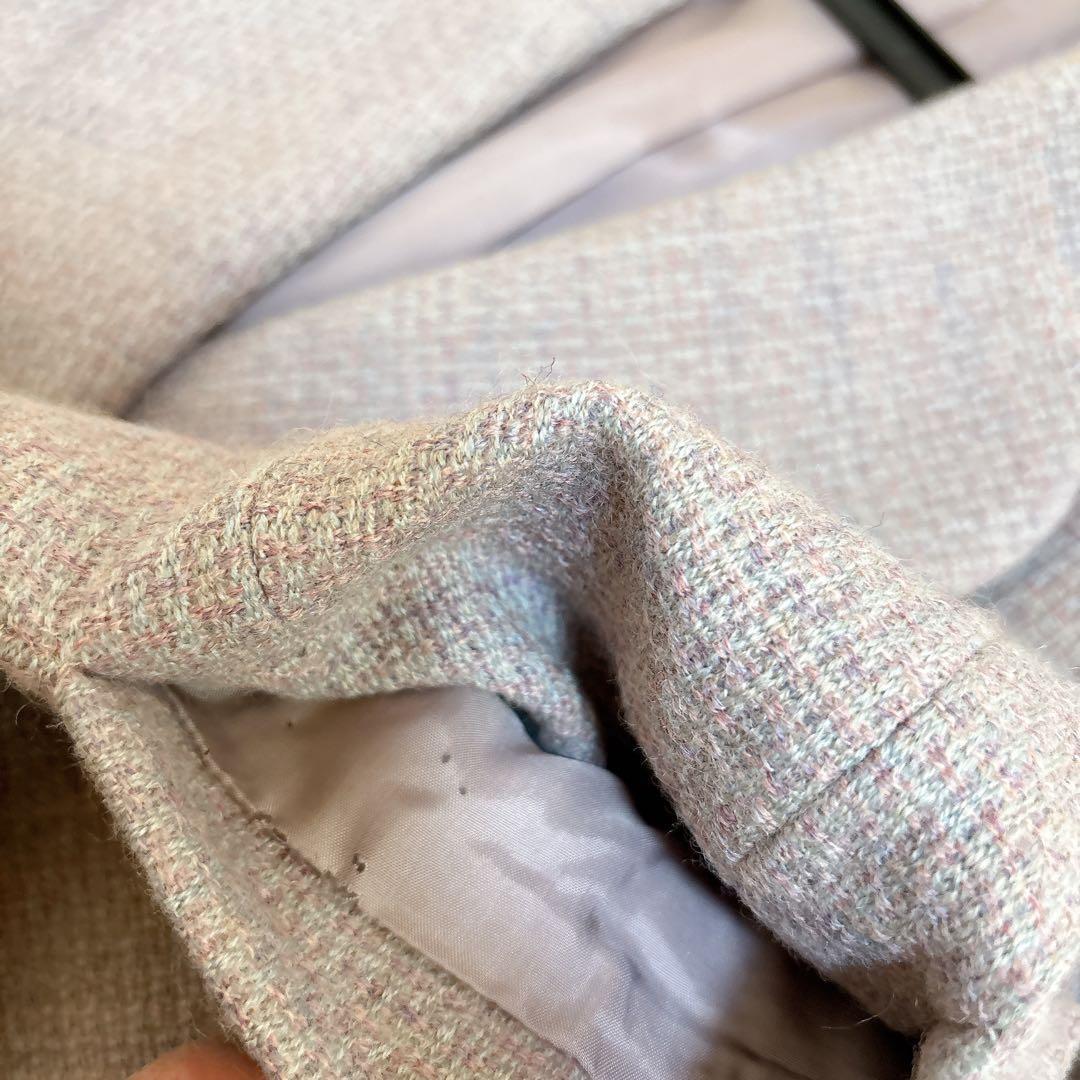 クリスチャンディオール ツイード ジャケット テーラード ダブル