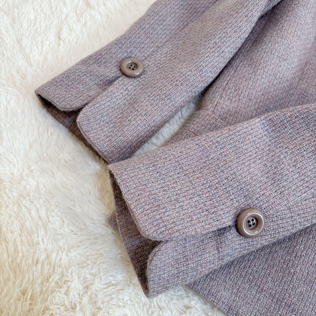 クリスチャンディオール ツイード ジャケット テーラード ダブル