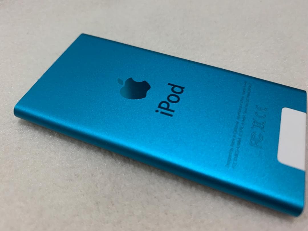 【美品】Apple iPod nano 第7世代 16GB ブルー