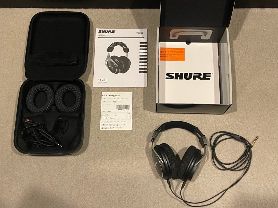 SHURE SRH1540 プレミアムスタジオヘッドフォン