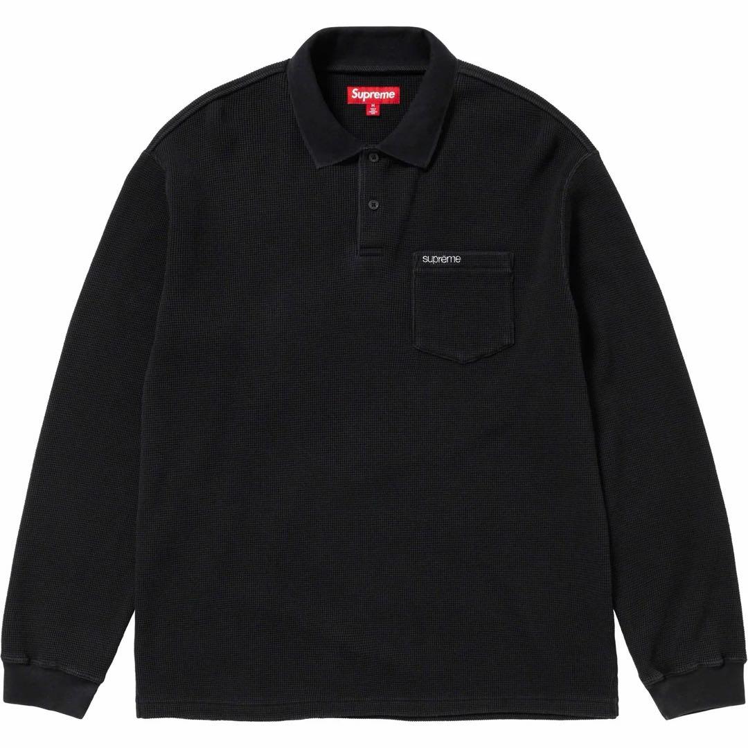supreme 23AW Thermal L/S Polo Lサイズ