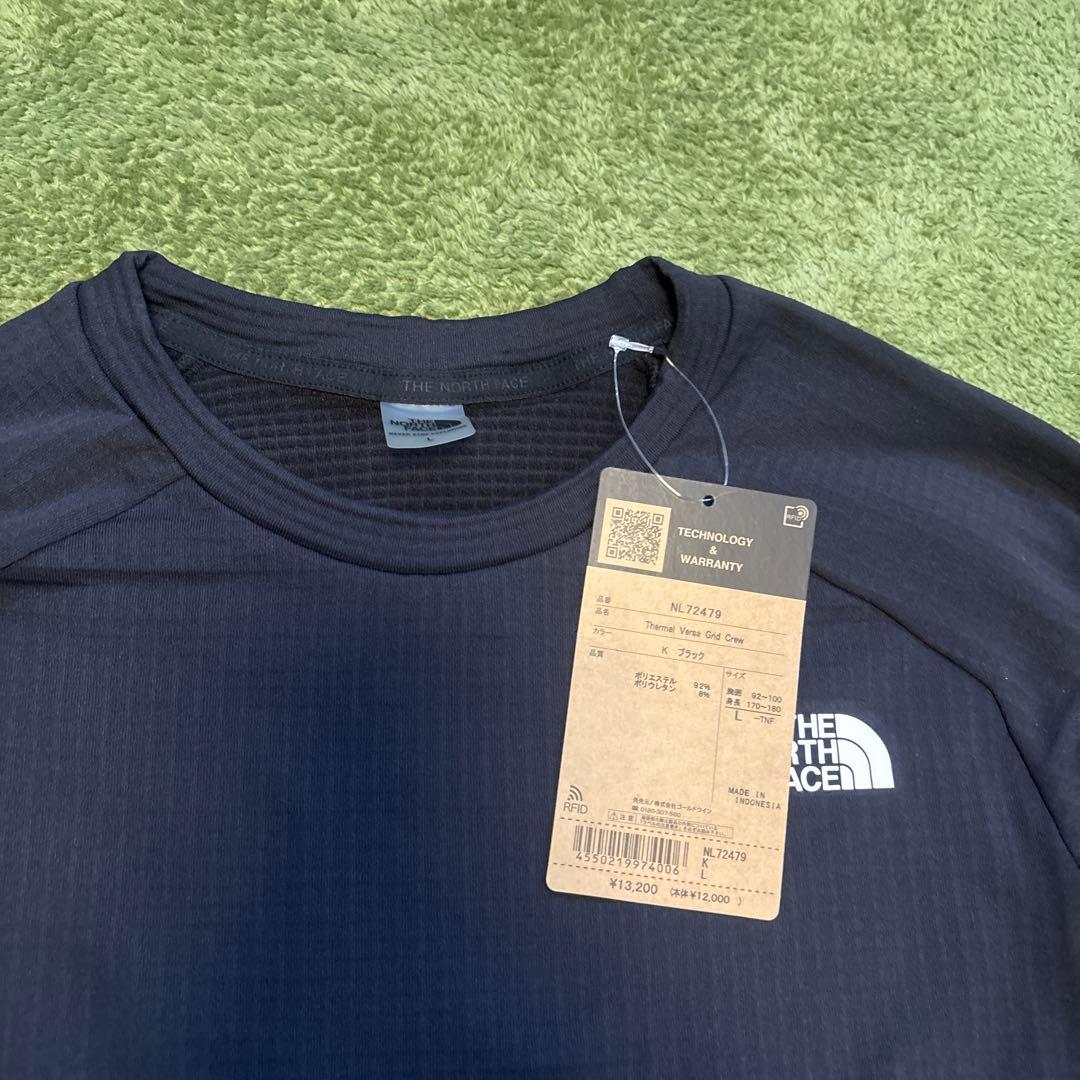 【THE NORTH FACE】 メンズ Lサイズ サーマルバーサグリットクルー
