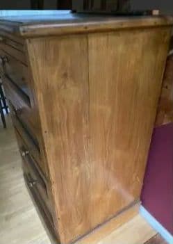 ※送料当方負担※　ヴィンテージ チェスト 無垢