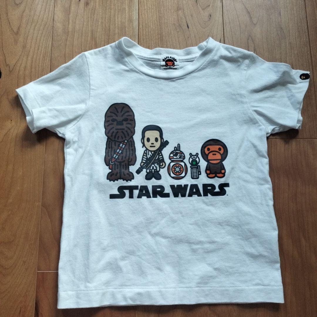 子供服　110サイズ　エイプ　APE マイロ　Tシャツ　スターウォーズ