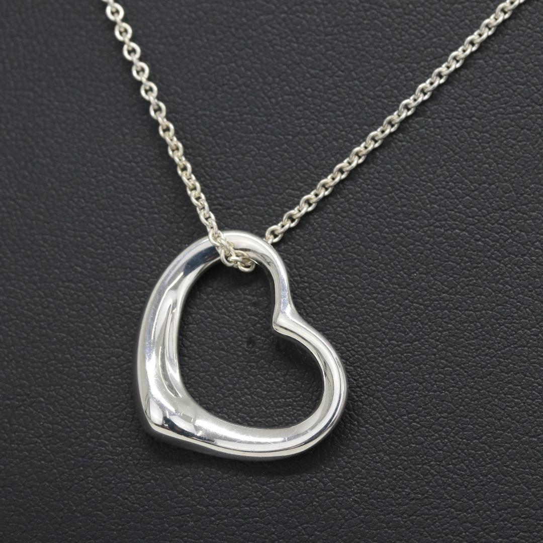 ティファニー 925 SV オープンハート ネックレス