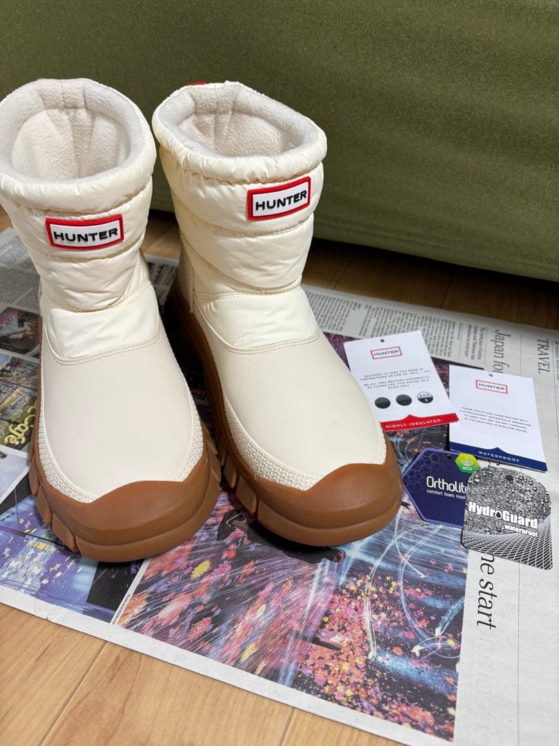 ハンター　レディース　スノーブーツ　25cm UK6
