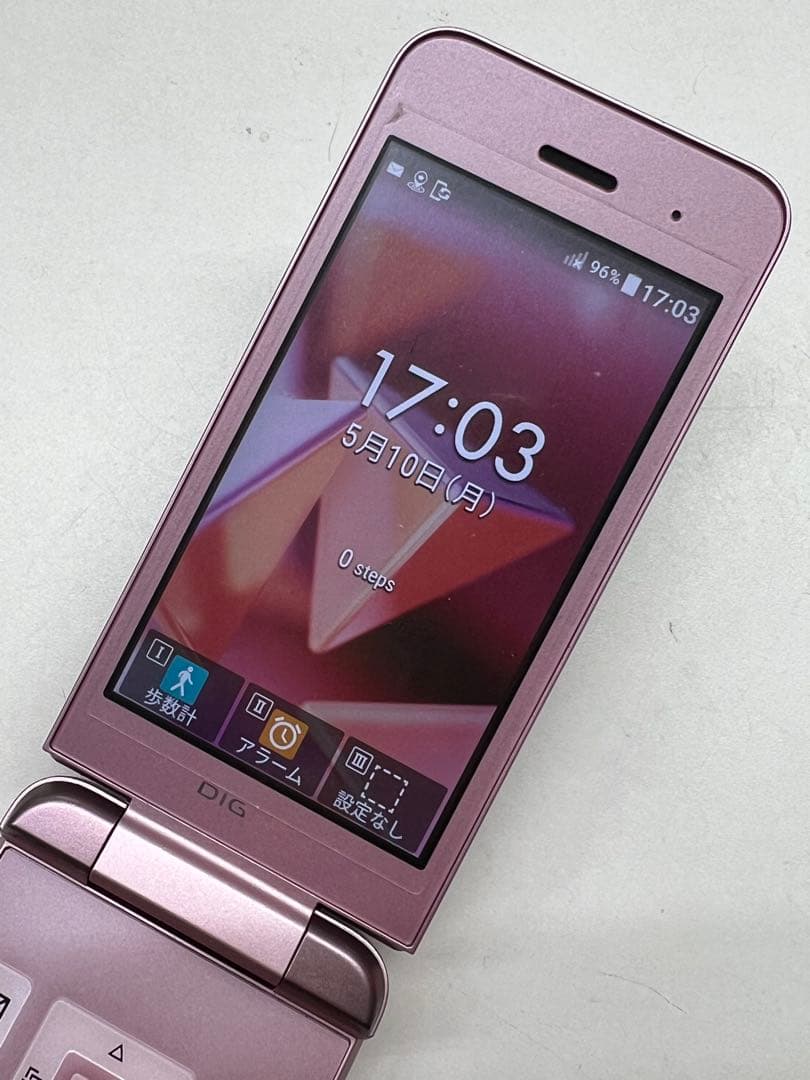 W6A621◆ DIGNO ケータイ3 SIM解除済み 903KC 携帯電話