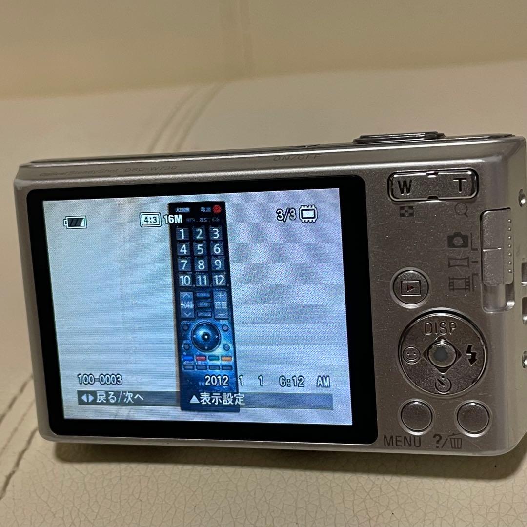 ソニー サイバーショット DSC-W730 デジカメ デジタルカメラ