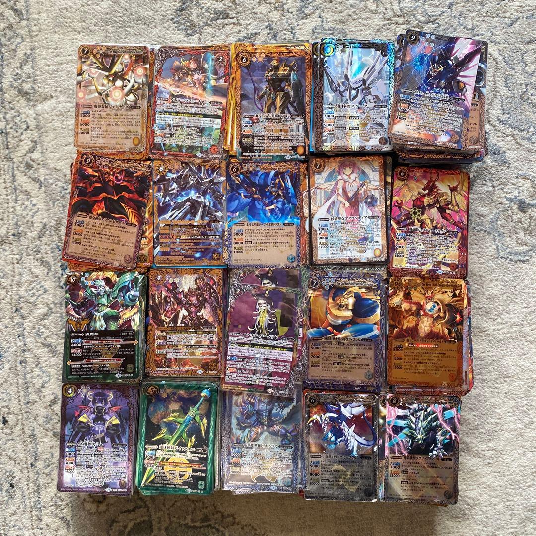 バトスピ　引退品　xレア　シークレット　cp レリーフ加工のみ2000枚以上