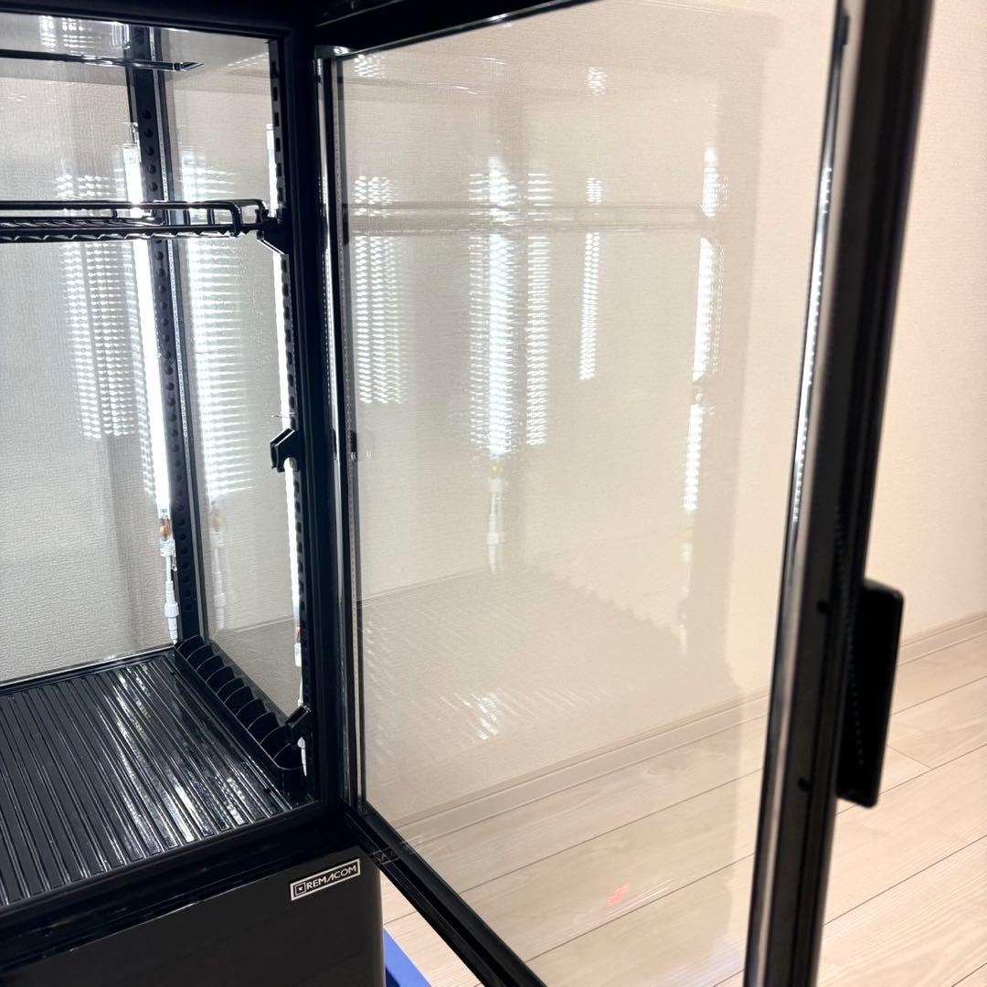 ② レマコム R4G-74SLB 4面ガラス 冷蔵 ショーケース