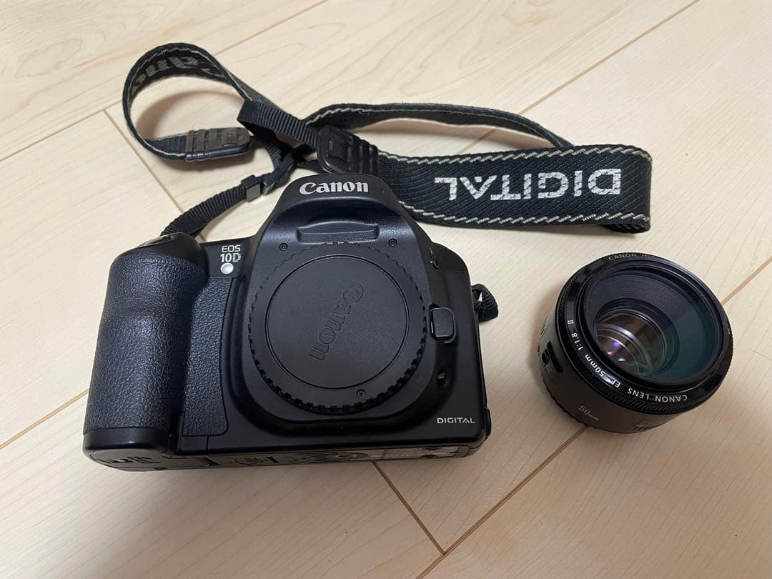 【ジャンク】canon EOS 10D レンズ付き