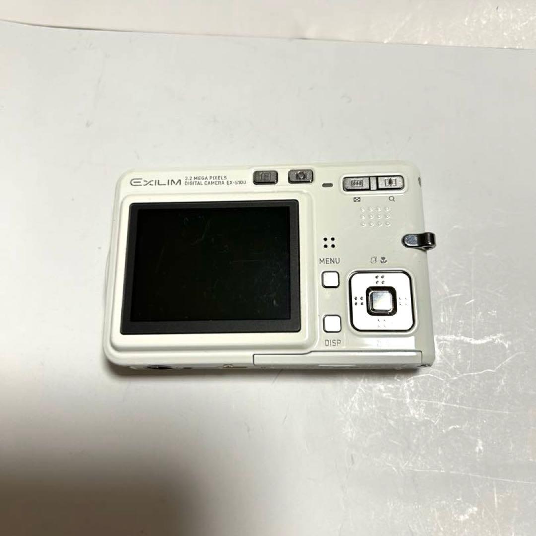 CASIO EX-S100 コンパクトデジタルカメラ ホワイト