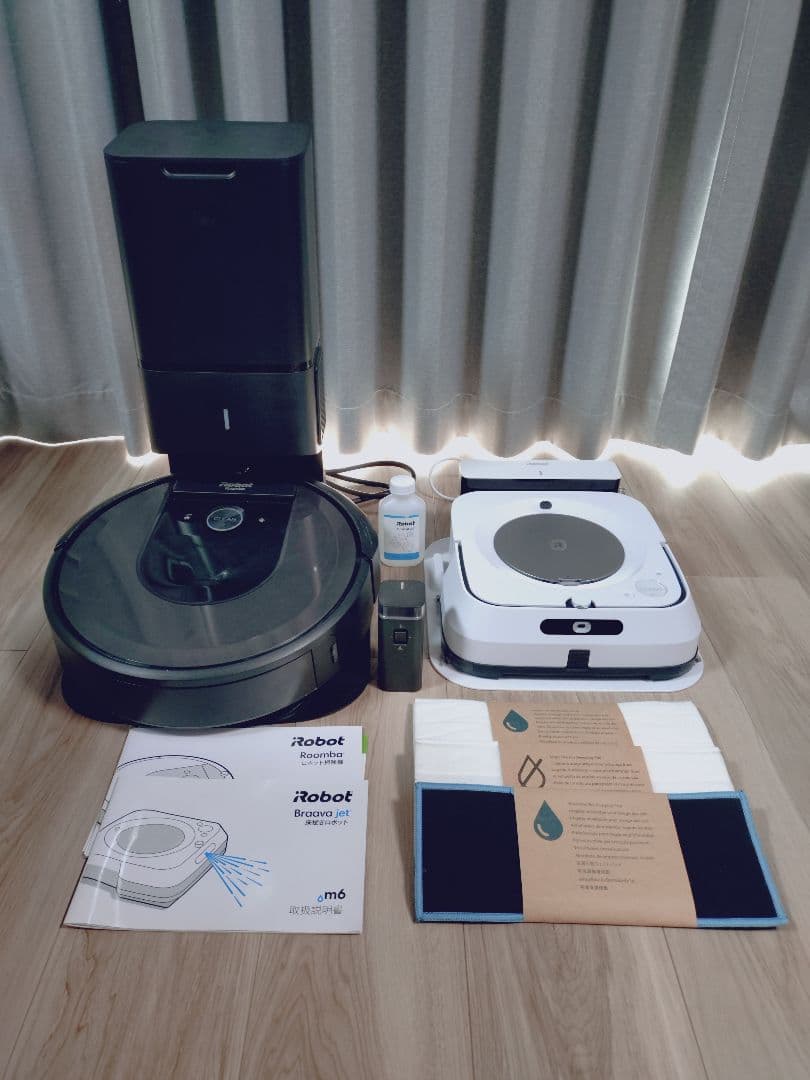 ルンバi7+ ブラーバm6　セット販売　ロボット掃除機