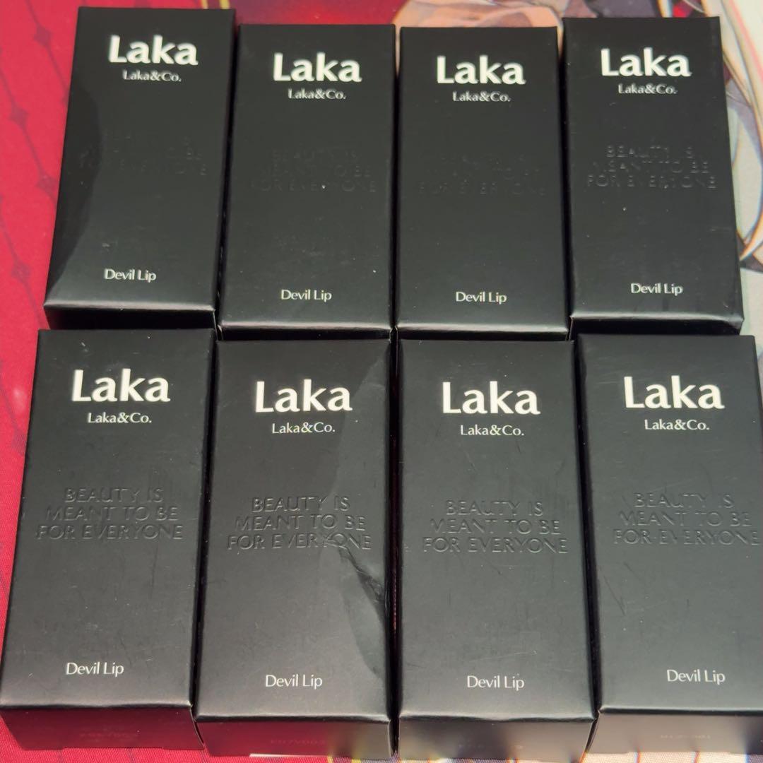 ラカデビルリップ Laka Devil Lipリップスティック 8本セット