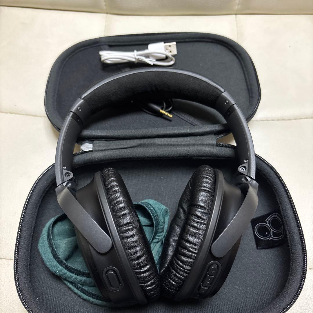 Bose QuietComfort 35 II ブラックワイヤレスヘッドホン