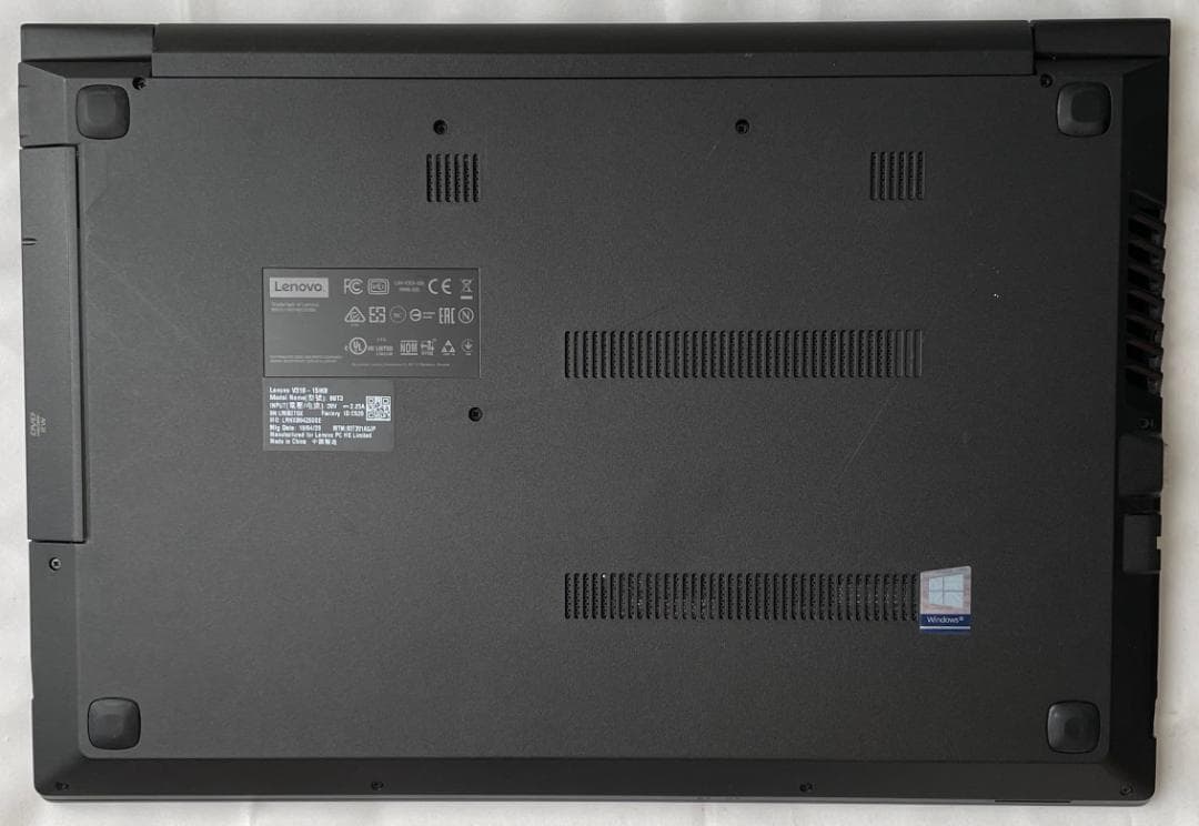 Lenovo V310 15.6インチ ノートPC Windows10 初期化済