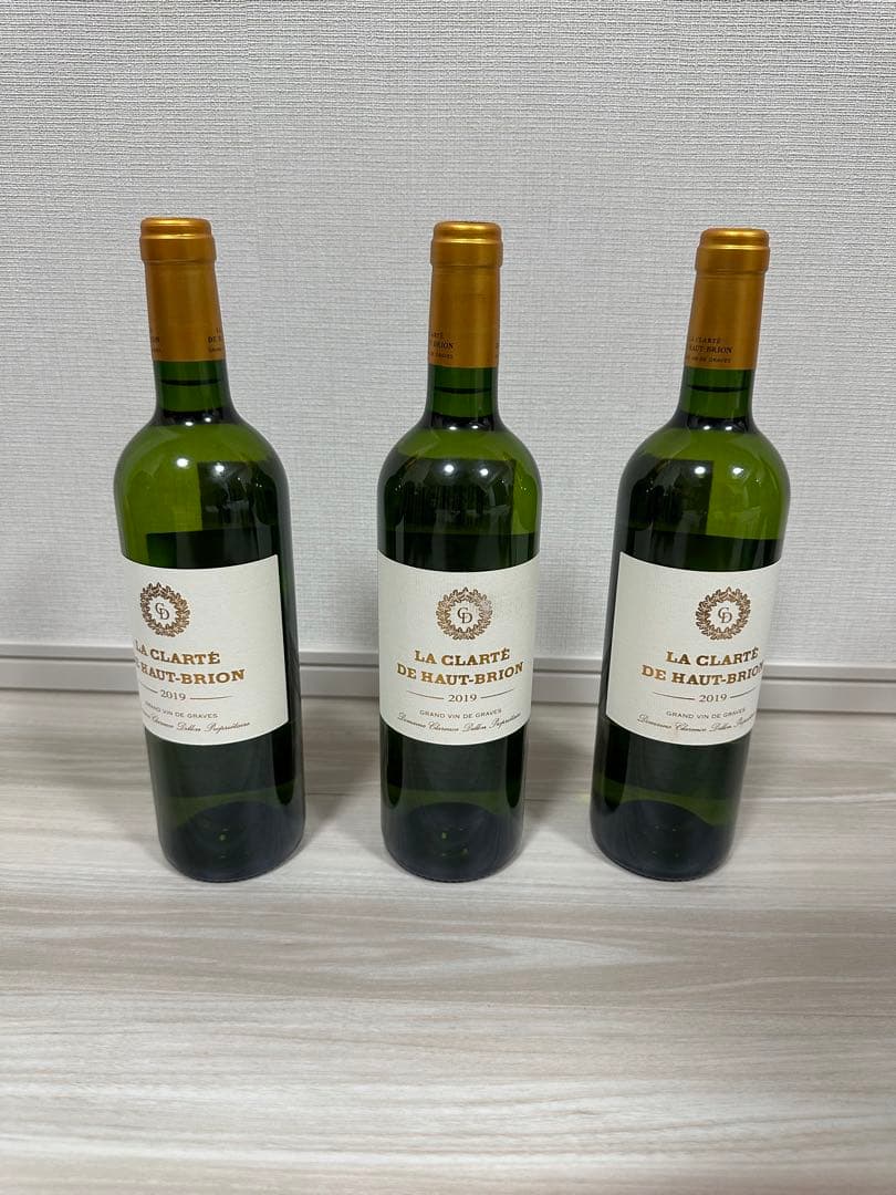 ラ・クラルテ・ド・オー・ブリオン ブラン (2019) 白ワイン辛口 3本セット