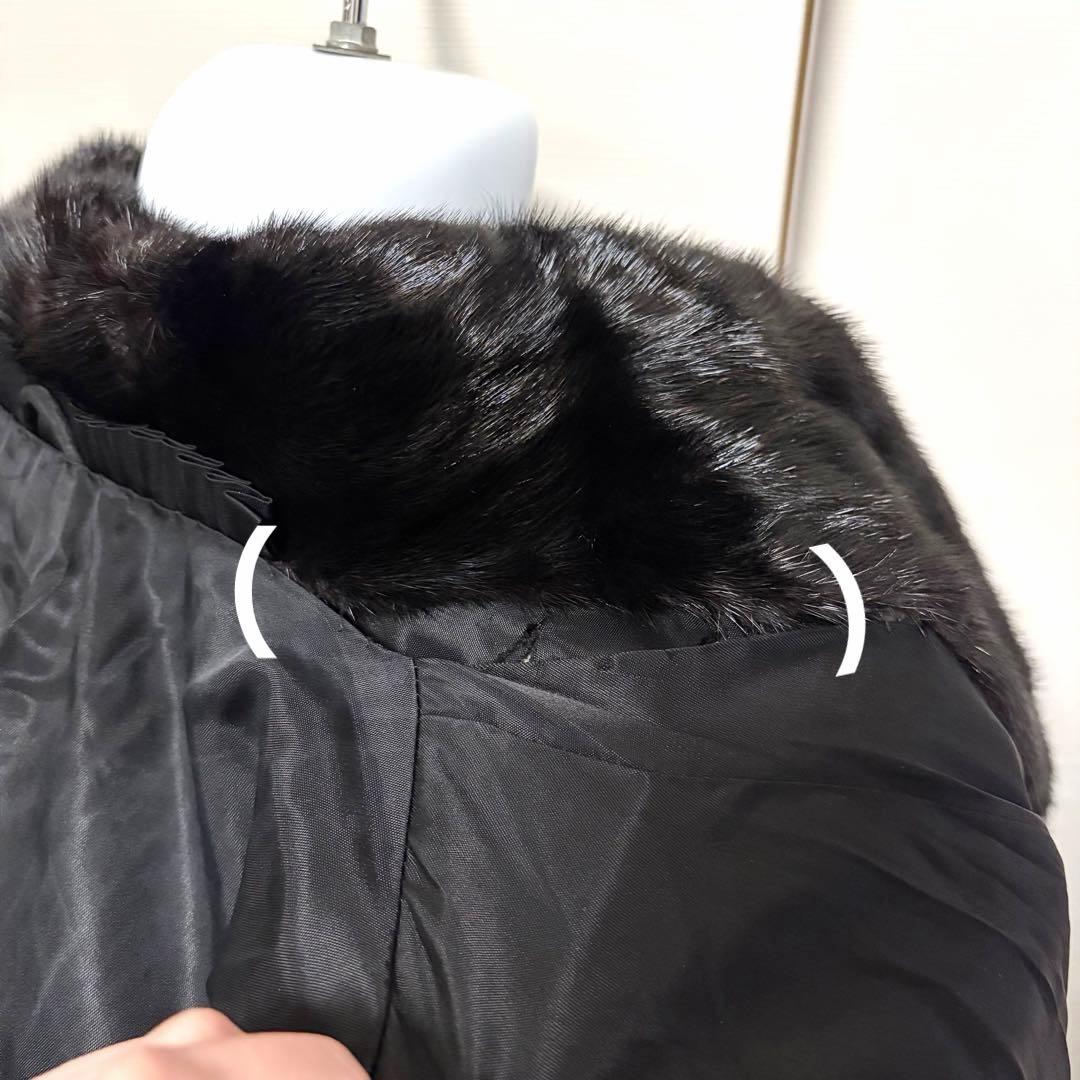 SAGA MINK superb quality ファーコート　ロングコート