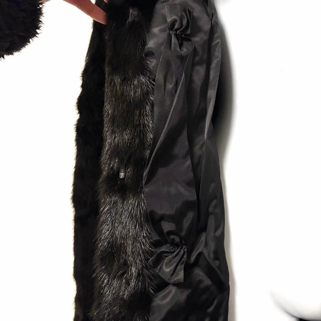 SAGA MINK superb quality ファーコート　ロングコート