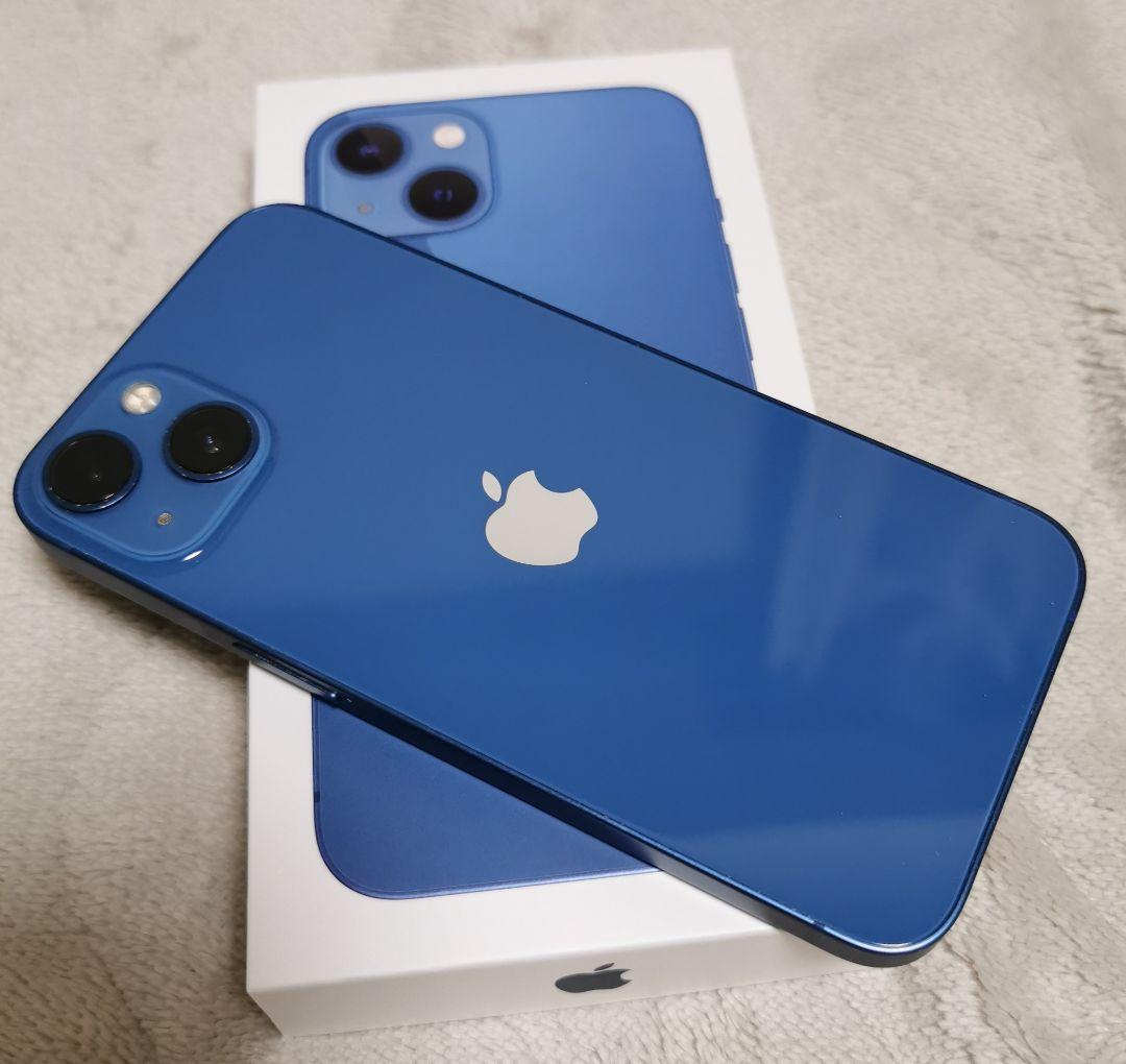Apple iPhone 13 ブルー 中古美品