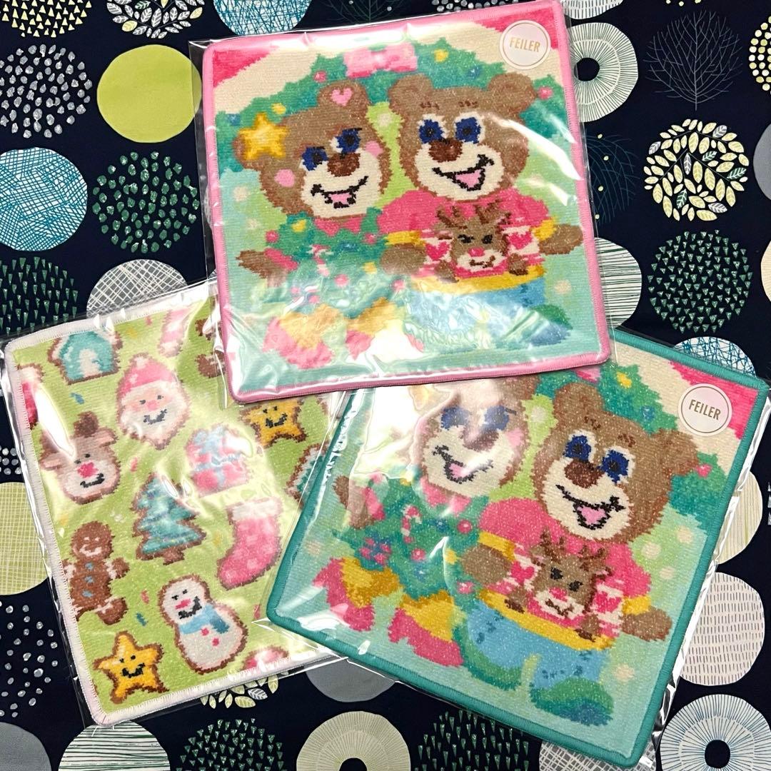 ラブラリーバイフェイラー アグリーセーター クリスマスクッキーズ ハンカチ