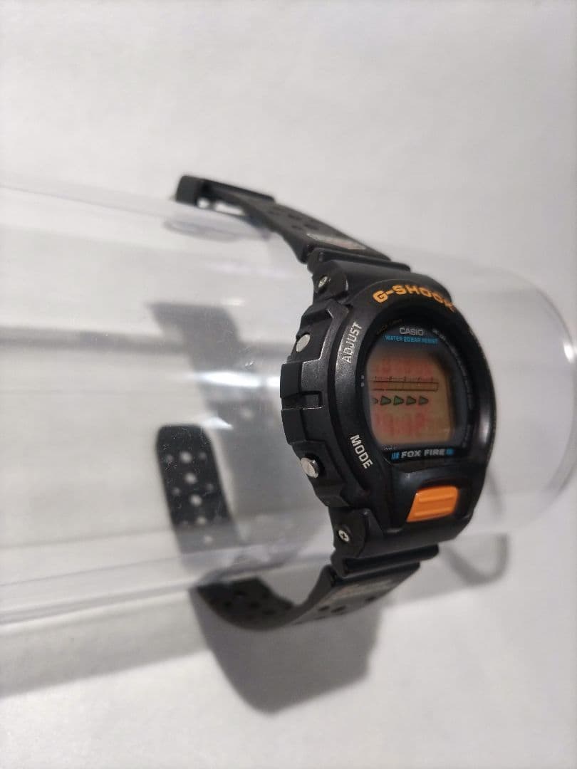 【希少/美品】G-SHOCK DW-6600B FOX FIRE バックライトG