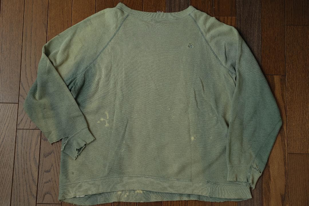 70s〜　 vintage スウェット　鬼フェード　サンフェード　ダメージ