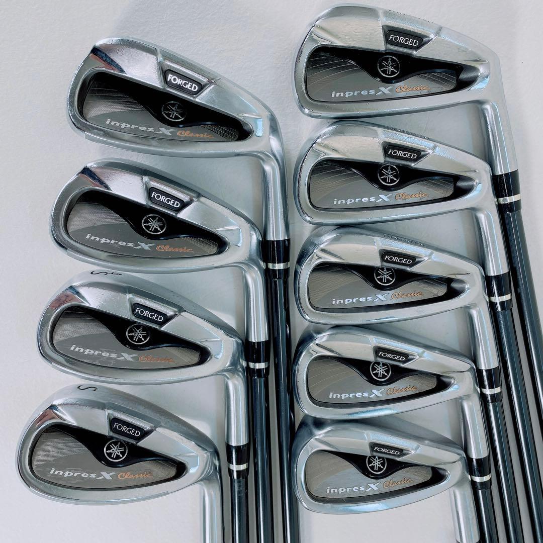 ヤマハ　アイアン　インプレスX R 5-S 9本　N2286