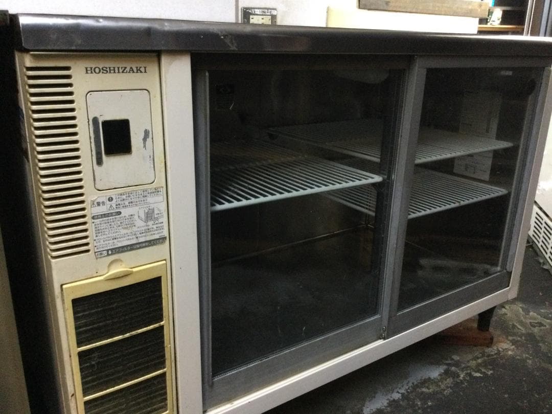 ホシザキRTS-120SNB2-TH 業務用小形冷蔵ショーケース　2012年