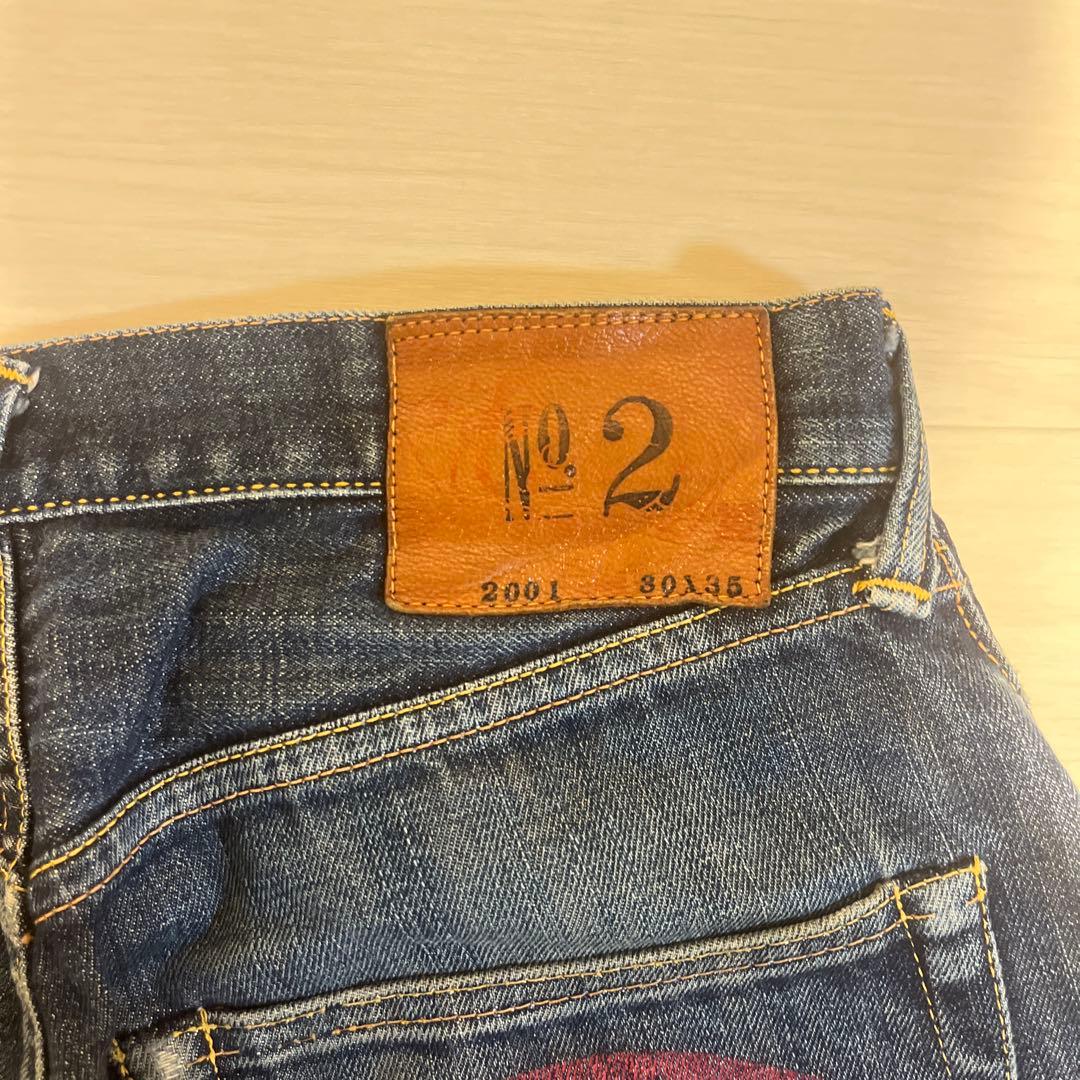 mighty evisu デニム　30×35 エヴィス