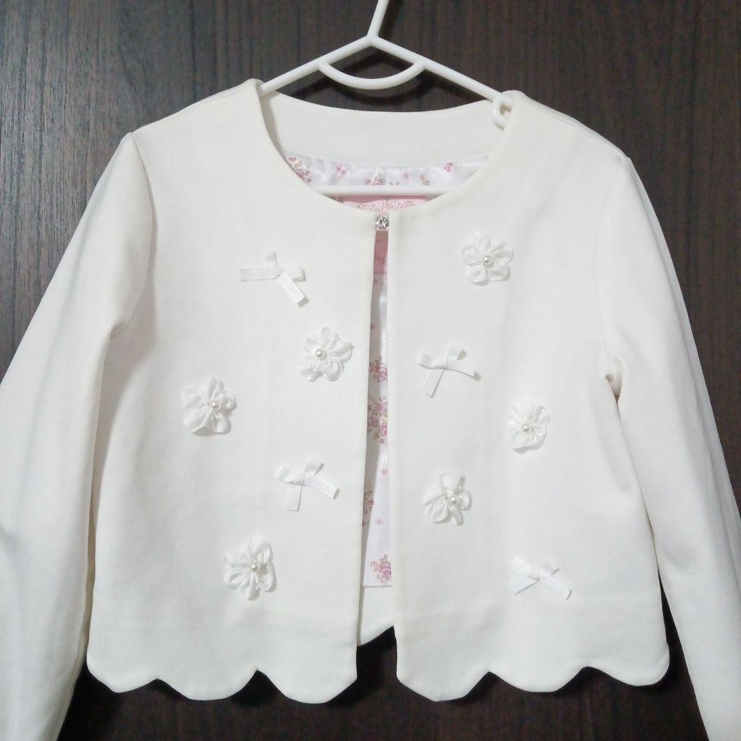 mezzopiano メゾピアノ フォーマル 120 入学式 ボレロ ワンピース