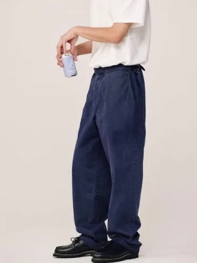 パンツ NAVY working dress trousers