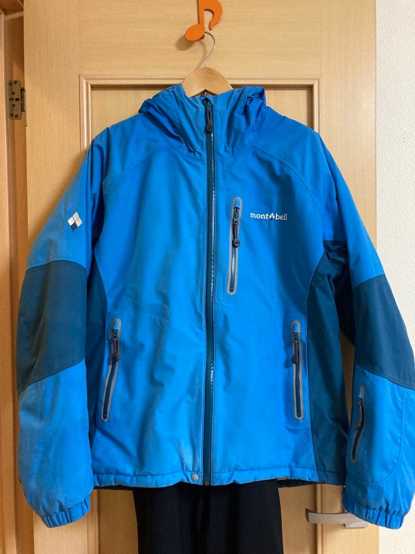 mont-bell モンベル　スキーウェア 上下セット　　メンズ