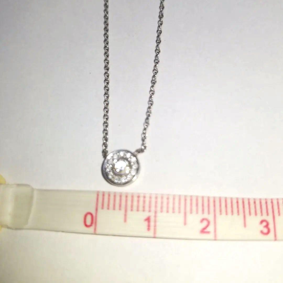 【K】ティファニー　サークレットプラチナネックレス